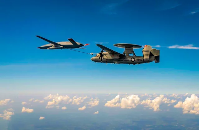 Boeing demuestra la utilidad del MQ-25 como dron de vigilancia