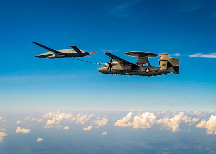 Boeing demuestra la utilidad del MQ-25 como dron de vigilancia