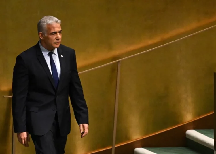 En la ONU: Lapid pide una “solución de dos Estados” para el conflicto árabe-israelí
