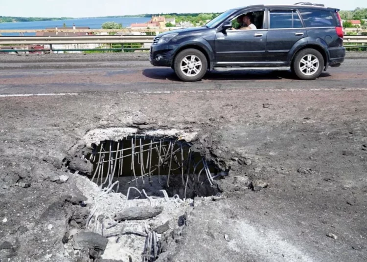 Ucrania desactiva todos los puentes estrategicos en la región de Kherson