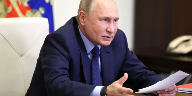 El presidente ruso Vladimir Putin. Crédito de la imagen: Gobierno ruso.