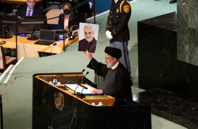 El presidente de Irán critica a Israel y elogia a Soleimani en la ONU