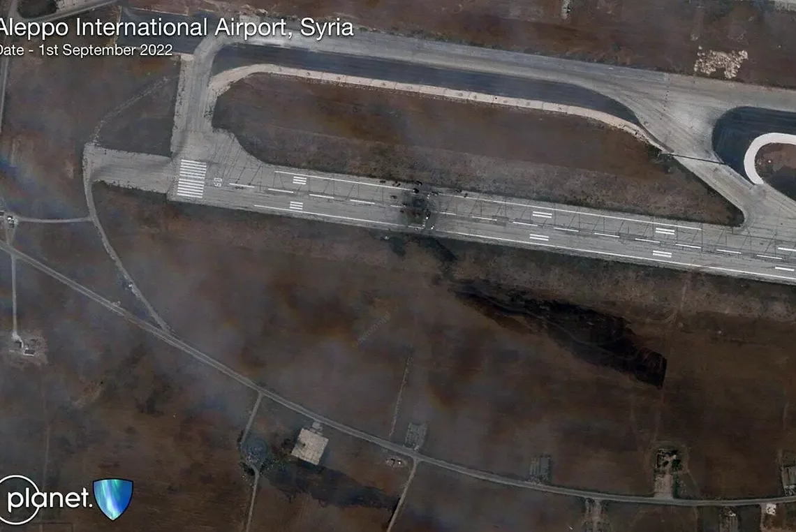 Daños en el aeropuerto de Alepo tras ataque atribuido a Israel