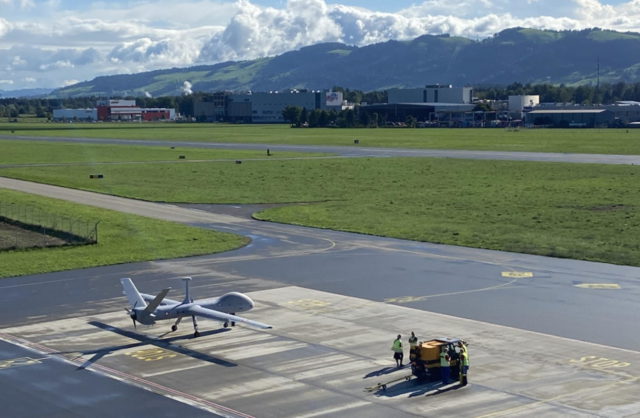 Suiza presenta su nueva flota de drones israelíes Starliner