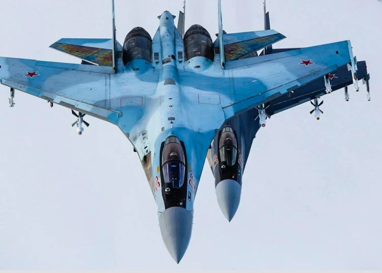 Su-35 ruso “derribó” un radar de defensa aérea ucraniano con un misil antirradiación