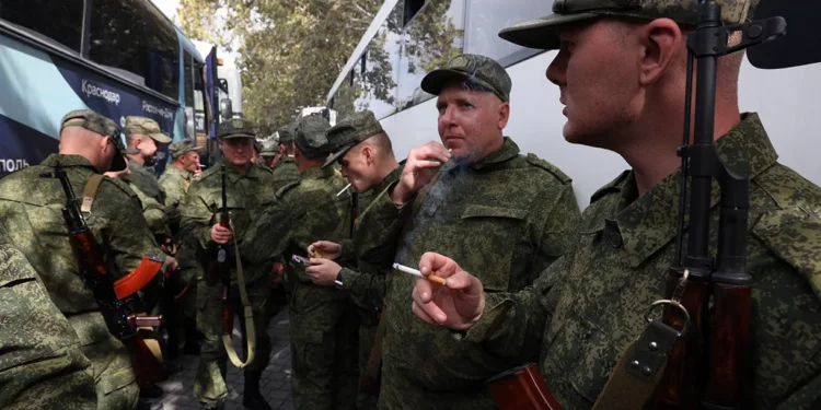 Las tropas rusas movilizadas están mal entrenadas y carecen de equipo adecuado para la guerra