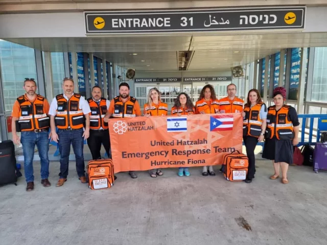Delegación israelí llega a Puerto Rico para ayudar a los sobrevivientes del huracán Fiona