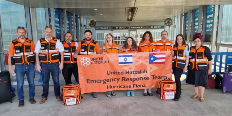 Delegación israelí llega a Puerto Rico para ayudar a los sobrevivientes del huracán Fiona
