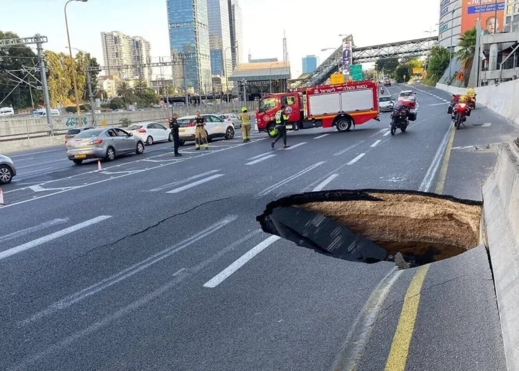 Autopista enTel Aviv permanecerá cerrada debido a preocupación por las aguas subterráneas