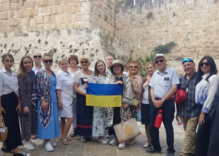 Delegación ucraniana visita Jerusalén para conocer los modelos isralíes de accesibilidad