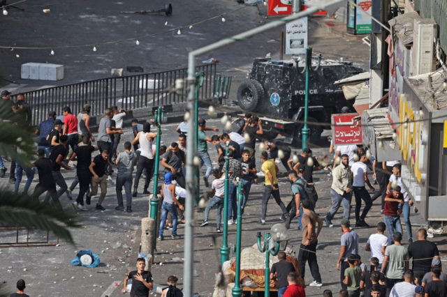 La Autoridad Palestina y los grupos terroristas acuerdan poner fin a la violencia en Nablus