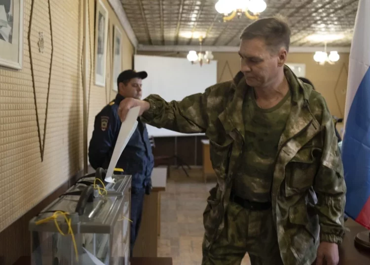 Finaliza la votación de anexión en las zonas de Ucrania ocupadas por Rusia