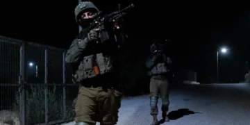 Fuerzas de seguridad israelíes detienen a ocho palestinos en redadas anti terroristas en Judea y Samaria