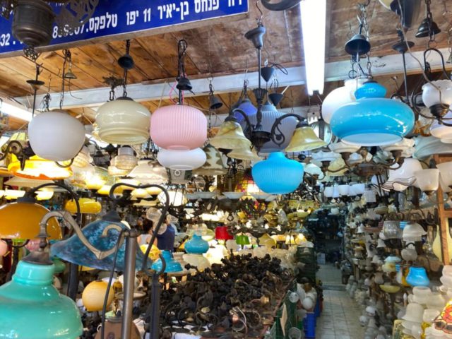 4 extravagantes hallazgos en el mercadillo de Jaffa en Israel