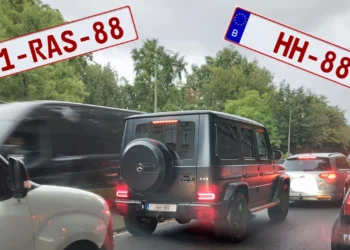 Símbolos nazis encontrados en placas vehiculares belgas