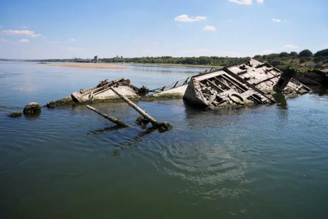 Las sequías revelan las maravillas perdidas bajo el agua