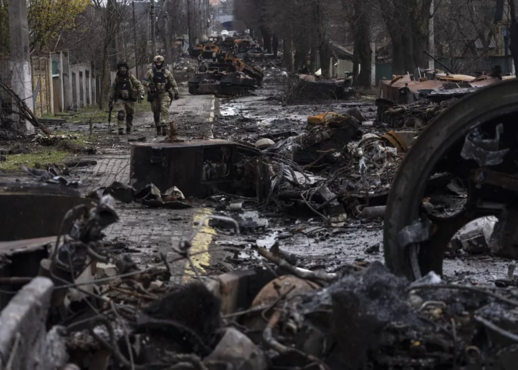 Ucrania es un gigantesco cementerio para los militares rusos