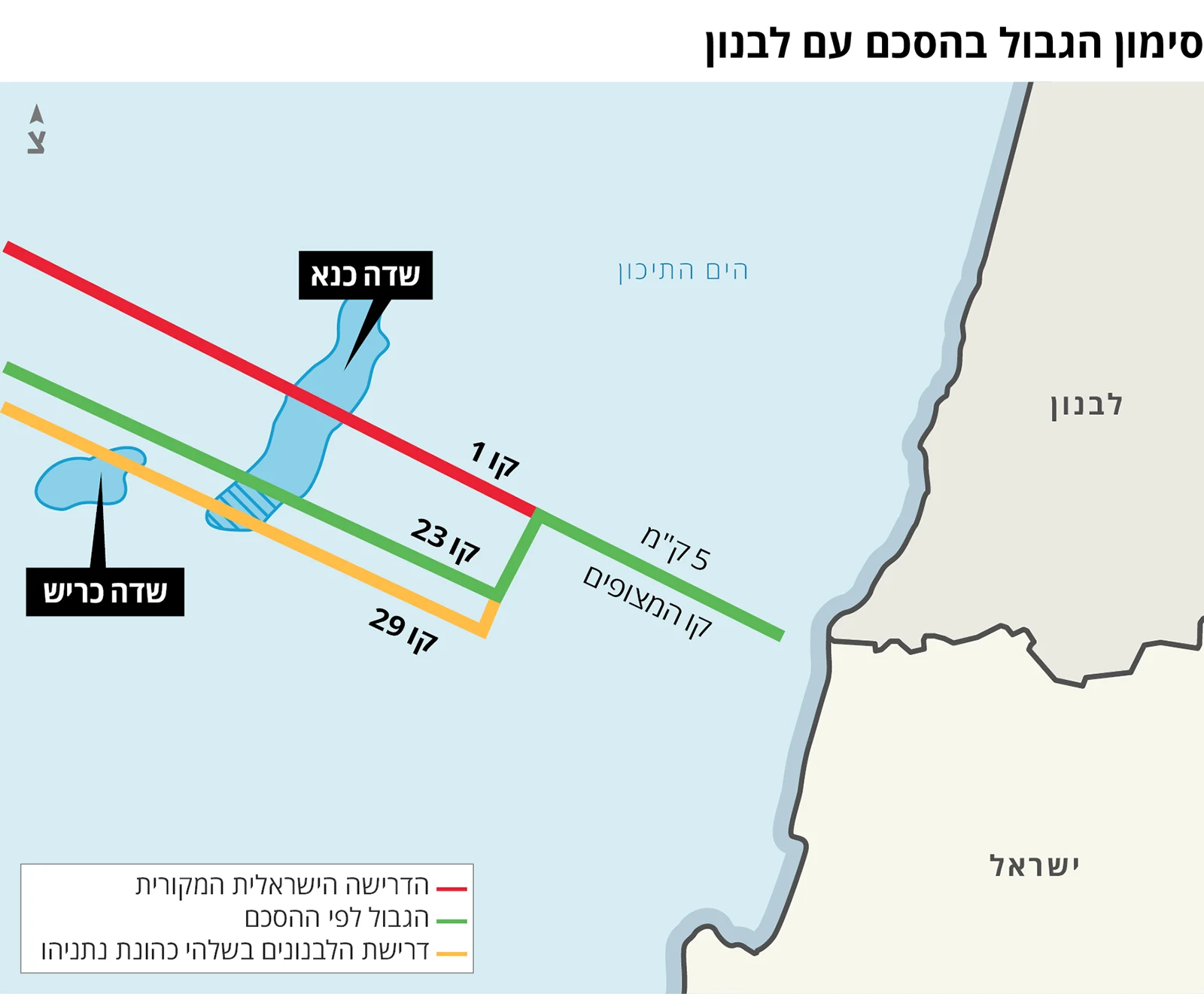 Texto Del Acuerdo Sobre Frontera Marítima Entre Israel Y El Líbano