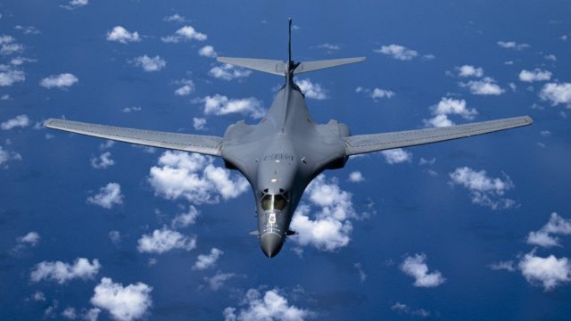 ¿Cuántos bombarderos tiene la Fuerza Aérea de Estados Unidos?