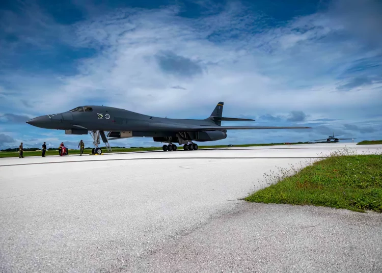Bombarderos B-1B Lancer de la Fuerza Aérea de EE. UU. regresan a Guam