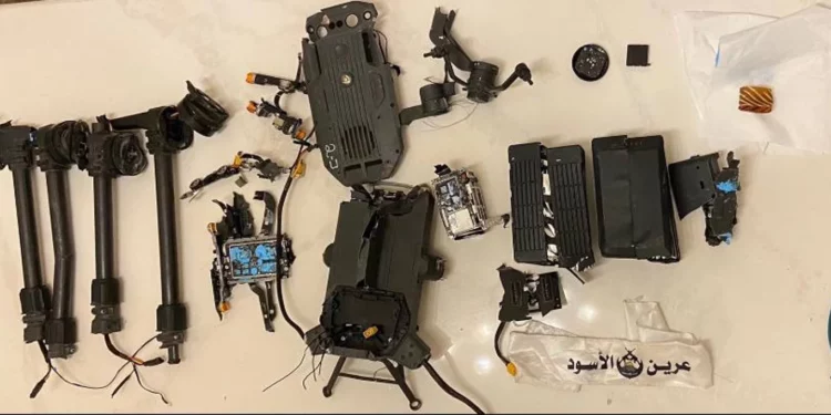 Dron de las FDI se estrella en Nablus: una facción armada lo captura