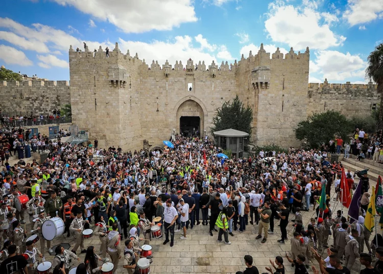 6 alborotadores detenidos en Jerusalén durante el “cumpleaños de Mahoma”
