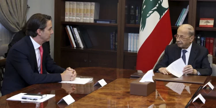 Líbano evaluará la propuesta final de EE.UU. para el acuerdo marítimo con Israel