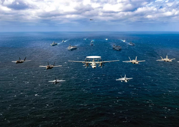 Más de 100 aviones de EE.UU. y Corea del Sur realizan simulacros de combate de 24 horas