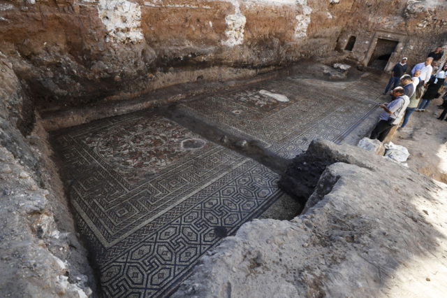 Descubren antiguo mosaico romano en Siria: El hallazgo más importante desde el inicio del conflicto