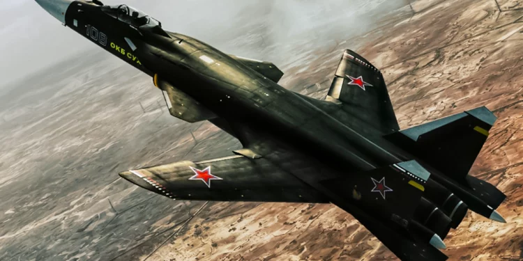 Rusia utiliza el Su-47 para desarrollar vehículos aéreos no tripulados de combate