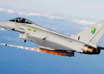 Cazas británicos lanzan un número récord de misiles ASRAAM