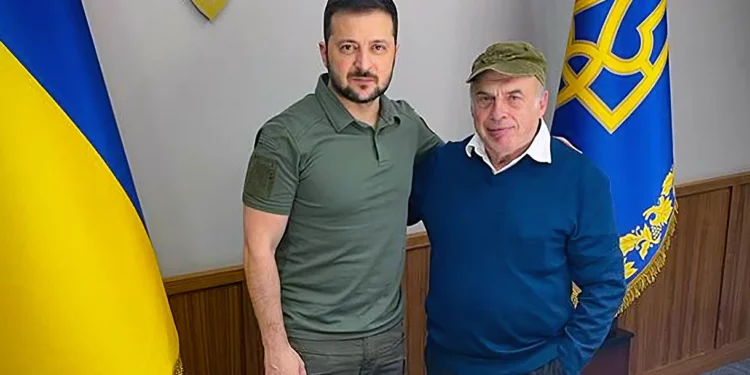 Zelensky a Sharansky: Israel es uno de los pocos países que pueden ayudar a defender nuestros cielos