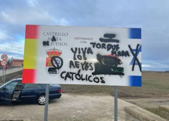 Detienen a simpatizantes nazis por grafitis antisemitas en España