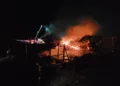 Incendio provocado causa graves daños en una granja del Valle del Jordán