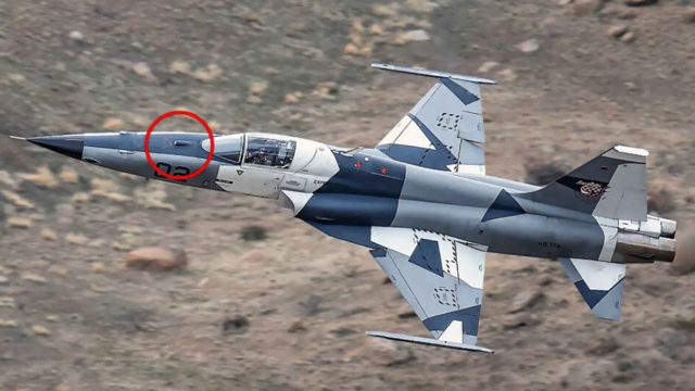 El F-5 Aggressor adquiere un sistema de búsqueda y seguimiento por infrarrojos 