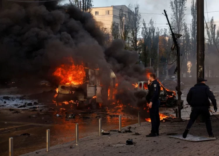 Bombardeos rusos en Kiev: Al menos 10 muertos y 60 heridos
