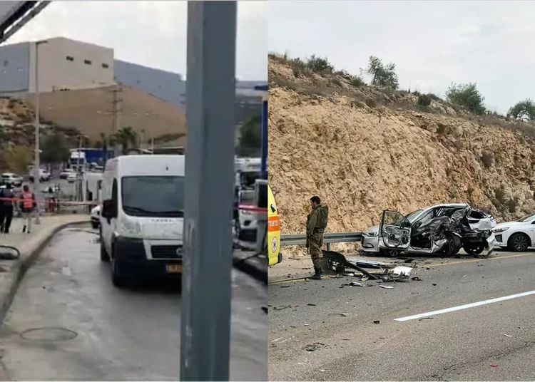 Islamista palestino apuñala a seis y asesina a tres israelíes