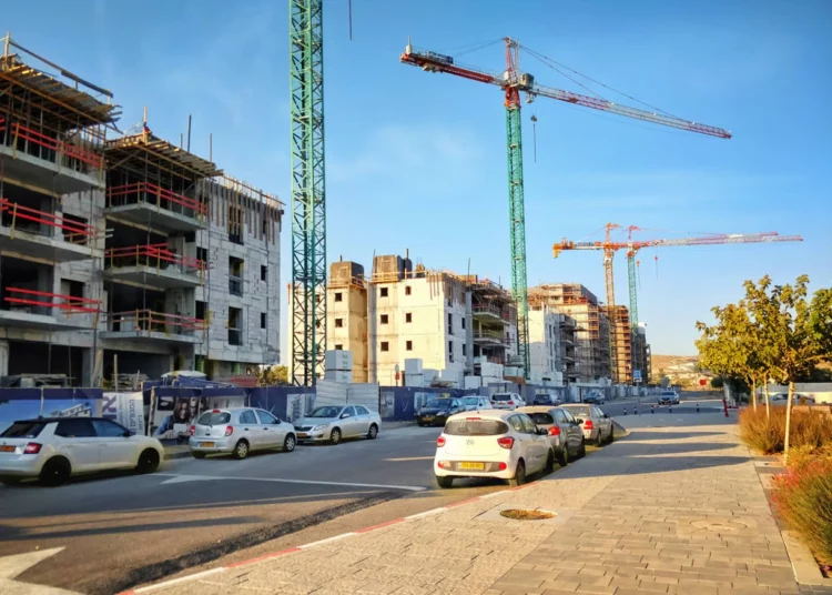 El precio de la vivienda en Israel se dispara casi un 20% en 2022