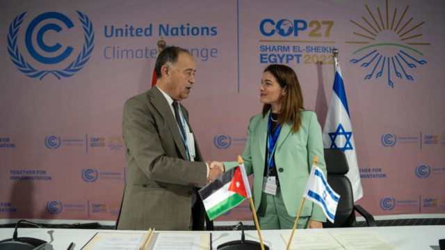 Israel y Jordania firman un acuerdo para limpiar el río Jordán