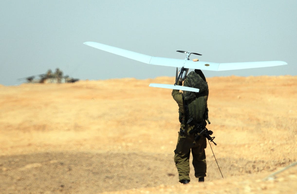 Un dron de las FDI se estrella en el sur de Israel