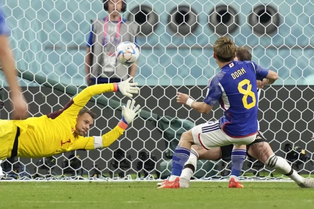 Sorpresiva victoria de Japón contra Alemania en el Mundial