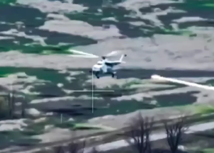 Ucrania derriba helicóptero ruso utilizado por mercenarios de Wagner
