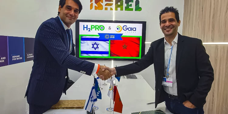 Una empresa israelí de energía de hidrógeno y un promotor marroquí de energías renovables firman un memorando de entendimiento