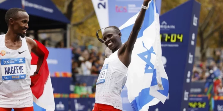 La israelí Lonah Chemtai Salpeter acaba segunda en el maratón de Nueva York