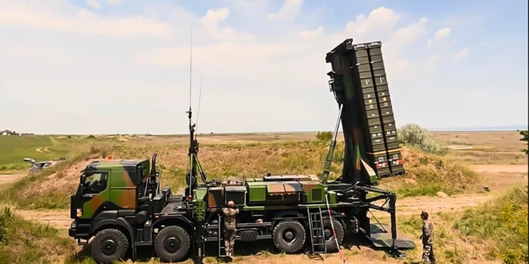 Aliados de la OTAN prueban el sistema de defensa MAMBA en Rumanía
