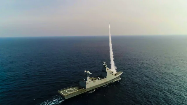La Marina israelí prueba un interceptor de misiles anti crucero de largo alcance