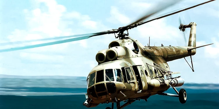 Helicóptero ruso es derribado por un misil ucraniano: Video