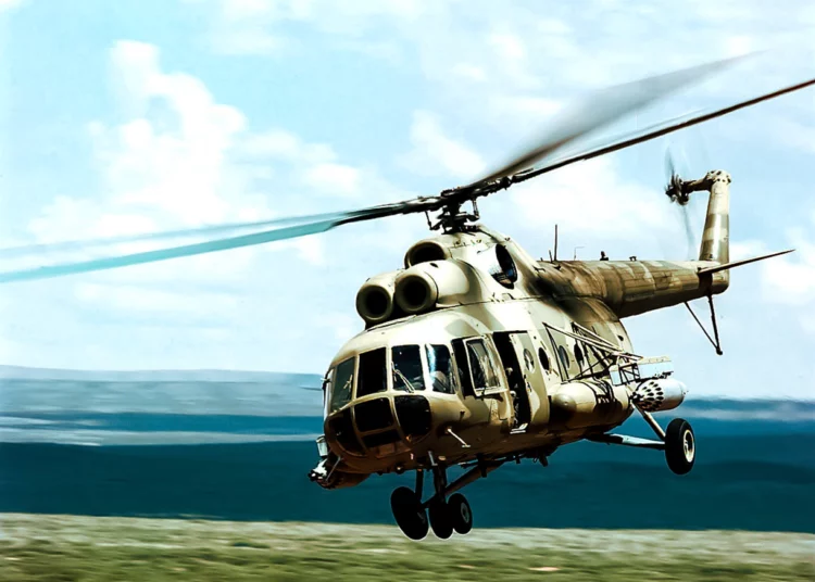 Helicóptero ruso es derribado por un misil ucraniano: Video