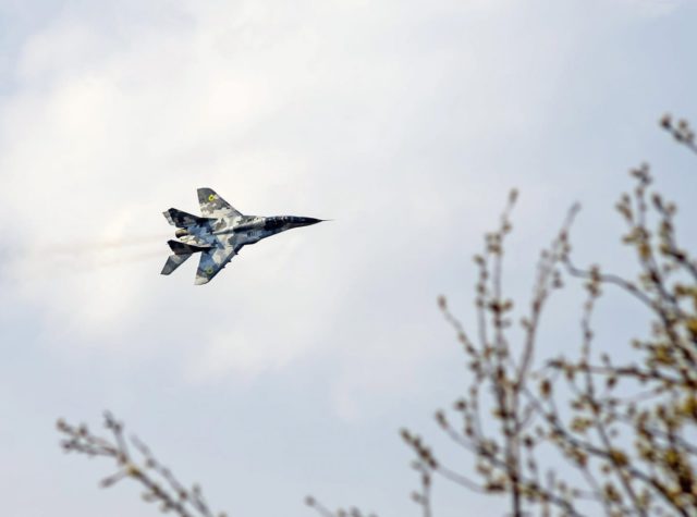 Ucrania derriba su propio caza MiG-29 con el sistema de defensa antimisiles Osa