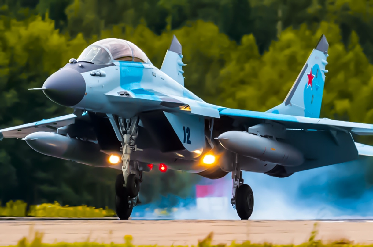Rusia envía aviones de combate MiG-35 a China